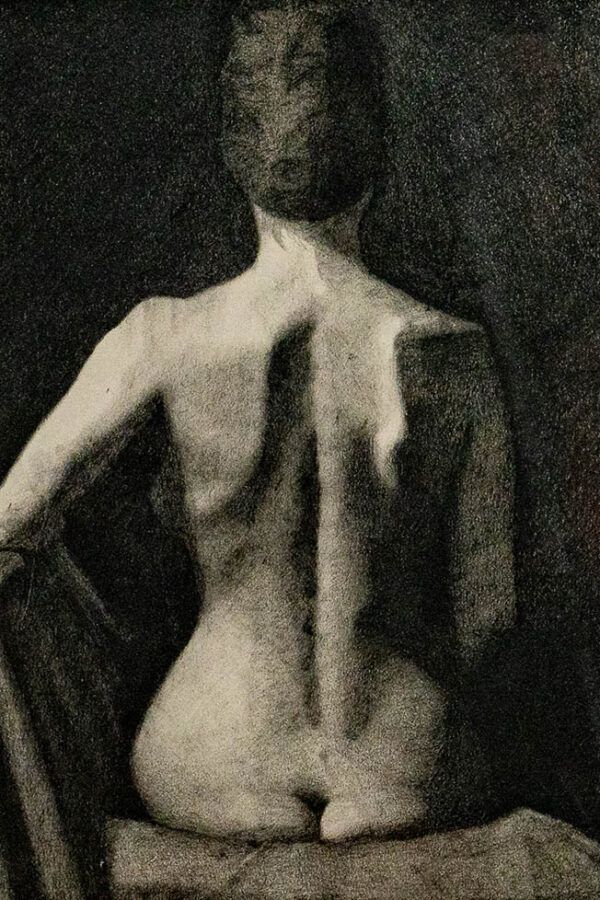 Back female nude